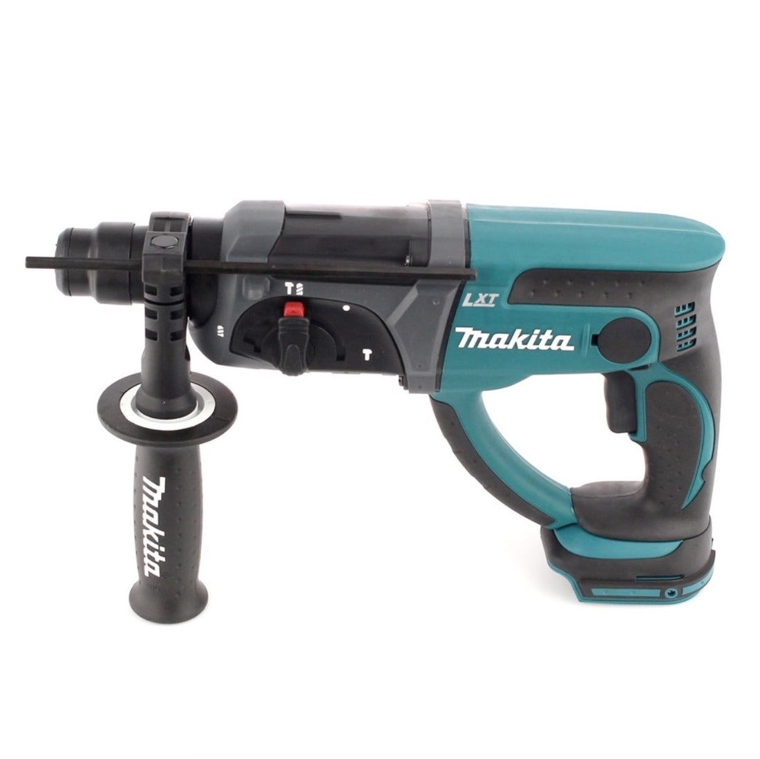 Makita DHR 202 Z 18 V Li-Ion Marteau combiné sans fil Solo avec SDS Plus + D-42444 SDS-Plus Jeu de forets-burineurs 17 pièces en coffret aluminium