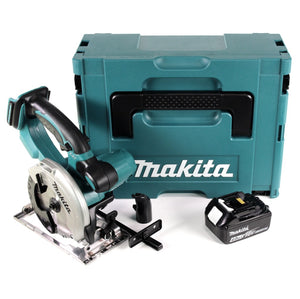 Makita DSS 501 M1J Scie circulaire sans fil 136 mm 18V Li-ion + 1x Batterie 4,0 Ah + Coffret de transport Makpac - sans chargeur