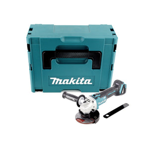 Makita DGA 506 ZJ Meuleuse d'angle sans fil 18 V 125 mm Brushless + Coffret Makpac - sans batterie, sans chargeur