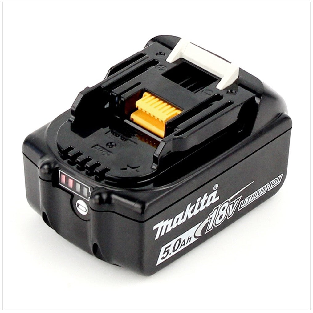Makita BL 1850 B Li-Ion Batterie 18V 5,0 Ah ( 197280-8 / 632f15-1 ) + Visualisation LED - Successeur de 196672-8