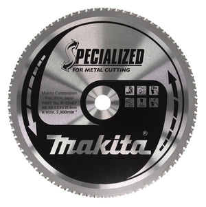 Makita SPECIALIZED Lame de scie métal 305 x 25,4 x 2,3 mm - 78 dents ( B-33467 ) pour Tronçonneuse à métaux Makita LC 1230