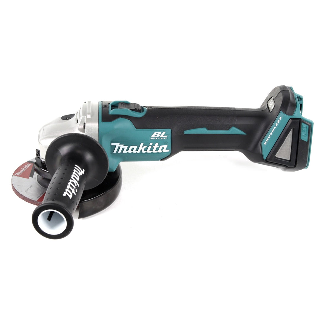 Makita DGA 504 Z Meuleuse angulaire sans fil 18V 125mm Brushless + 1x Collectionneuse de Poussière - sans batterie - sans chargeur