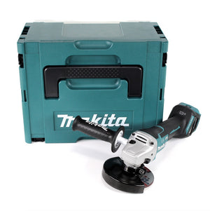 Makita DGA 517 ZJ Meuleuse d'angle sans fil 18V 125mm + Coffret de transport Makpac 3 - sans Batterie, sans Chargeur