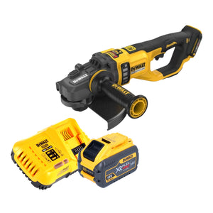 DeWalt DCG 460 Y1 Meuleuse d'angle sans fil 54 V 230 mm + 1x batterie 12,0 Ah + chargeur