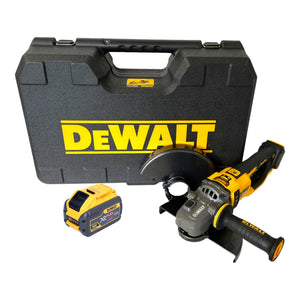 DeWalt DCG 460 NK Akku Winkelschleifer 54 V FlexVolt 230 mm Brushless + 1x Akku 12,0 Ah + Koffer - ohne Ladegerät