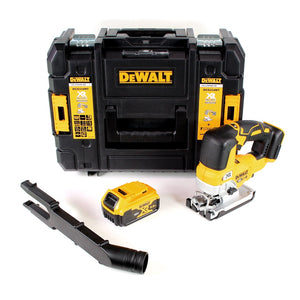 DeWalt DCS 334 NT Scie sauteuse pendulaire sans fil Brushless + 1x Batterie 5,0Ah + Coffret de transport - sans chargeur