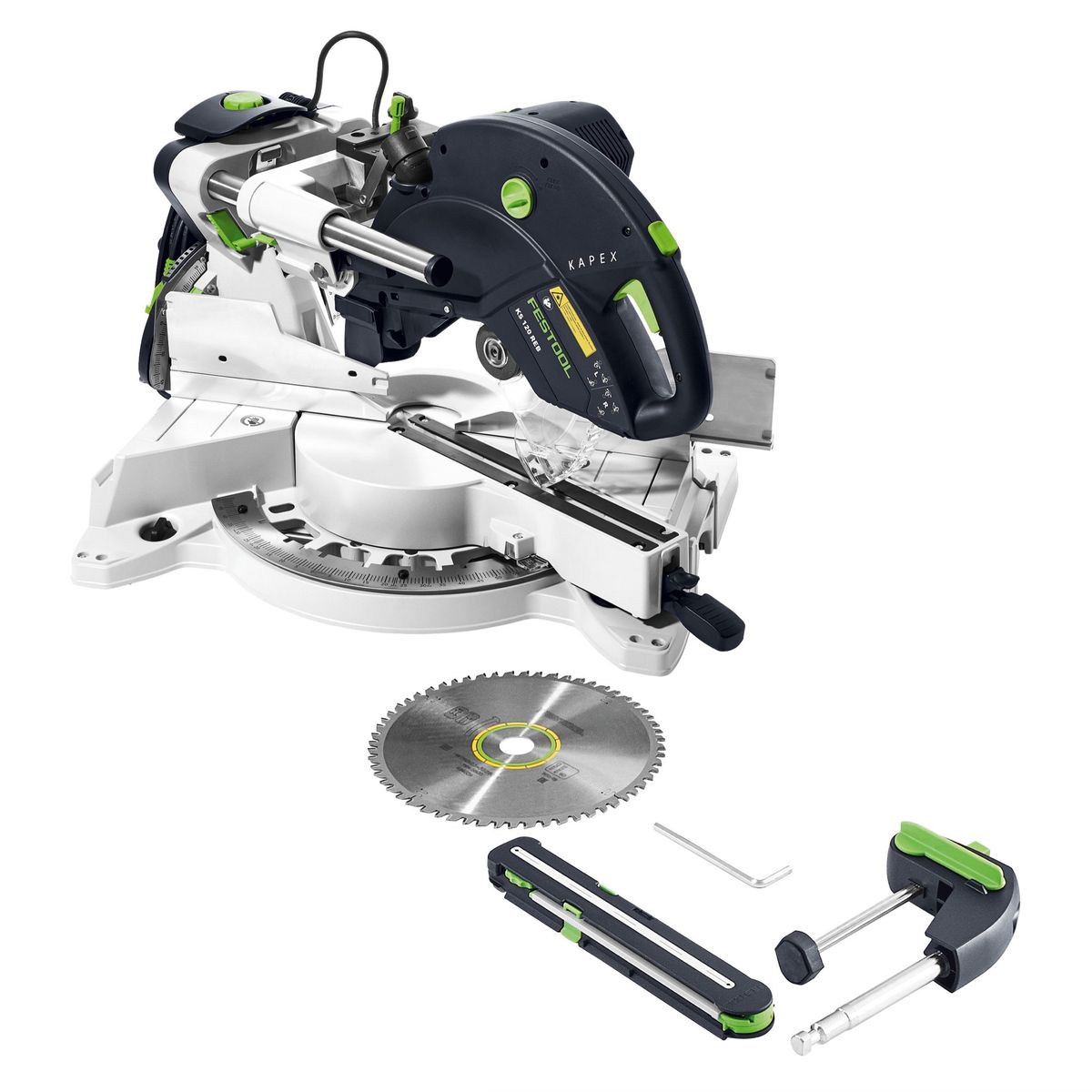Festool KS 120 REB Scie à onglets KAPEX 1600W 260mm ( 575302 ) - Successeur de la KS 120 EB ( 561283 )