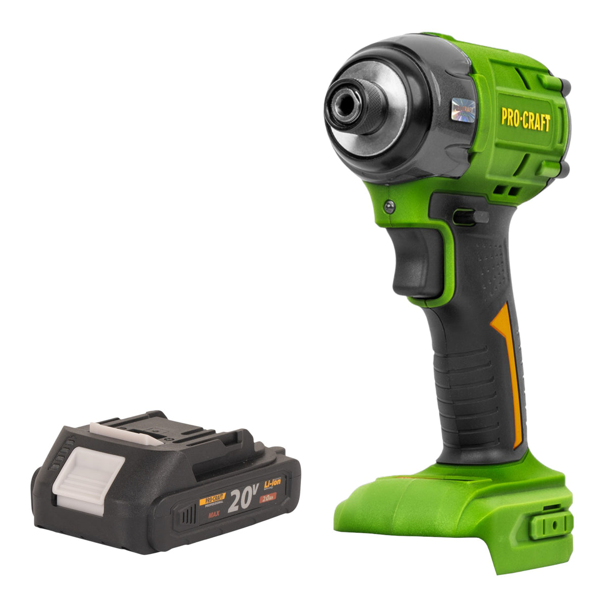 Procraft PS22bb Clé à choc sans fil 20 V 230 Nm 1/2" Brushless + 1x batterie 2,0 Ah - sans chargeur