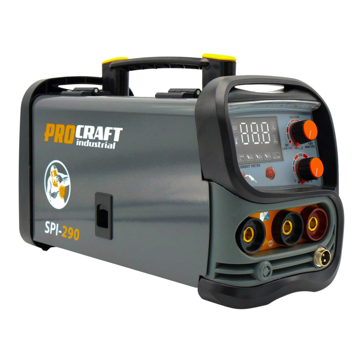 Procraft SPI-290 Poste à souder inverter combiné 3,8 kW fil fourré Co Flux MMA TIG Lift
