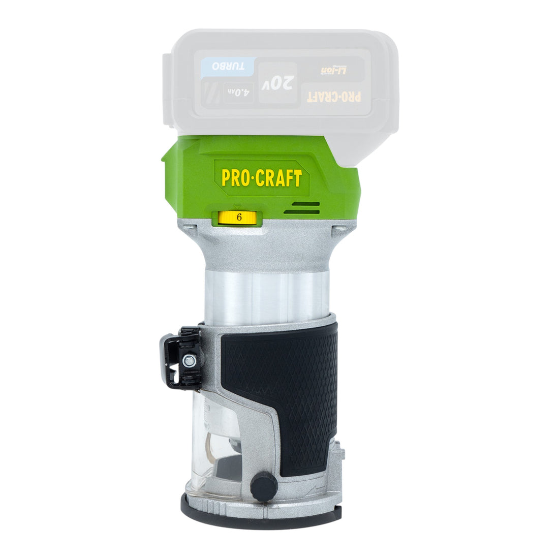 Procraft POB24bb Fraiseuse multifonctionnelle sans fil 20 V 6 / 8 mm Brushless + 1x batterie 2,0 Ah - sans chargeur