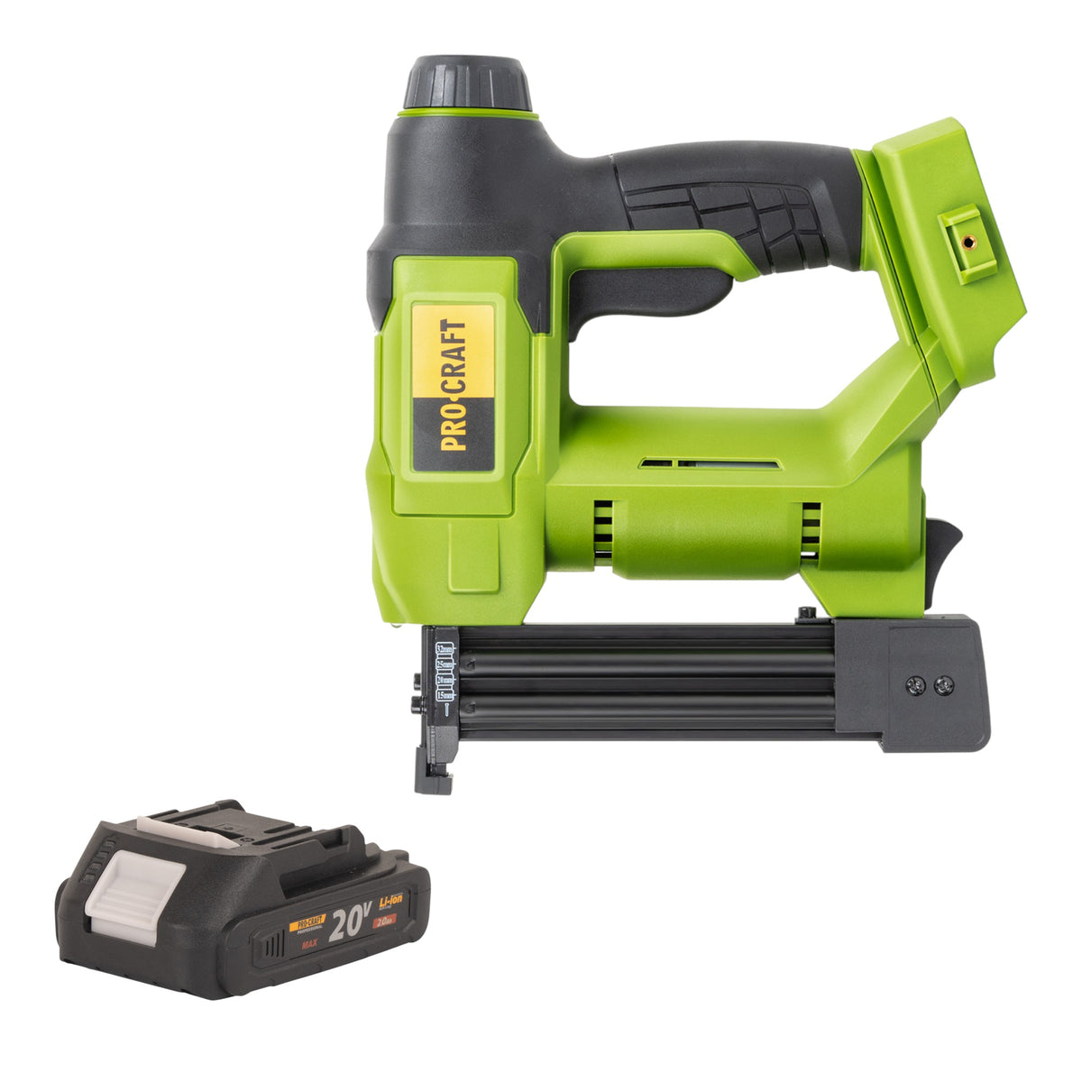 Procraft PEH20 Agrafeuse sans fil 20 V 15 - 32 mm + 1x batterie 2,0 Ah - sans chargeur