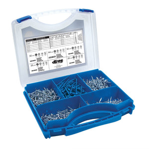 KREG Pocket-Hole Assortiment de vis à perforer - 675 pièces ( SK03 ), Entraînement carré, Taraudage partiel