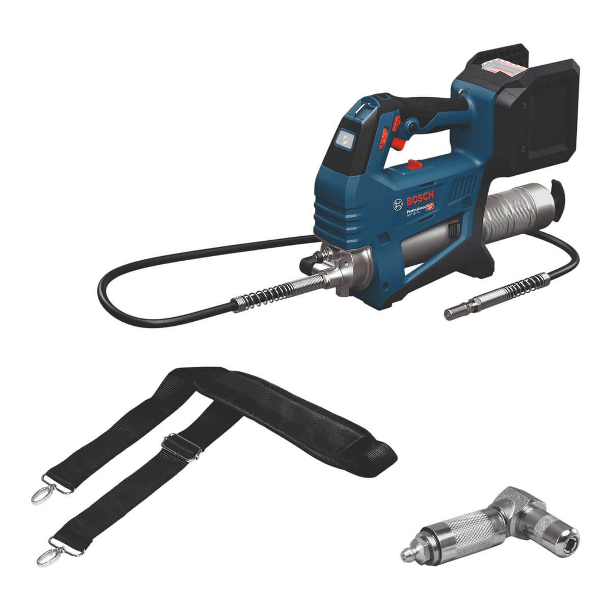 Pompe à graisse sans fil Bosch GFP 18V-10 18 V 10 000 psi (06019N6000) Solo - sans batterie, sans chargeur