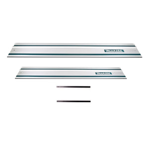 Makita set de rails de guidage rail de guidage 1400mm + rail de guidage 1000mm + 2x connecteurs de rail de guidage