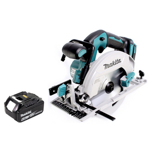 Makita DHS 680 G1 Scie circulaire portative sans fil 18 V 165 mm Brushless + 1x batterie 6,0 Ah - sans chargeur