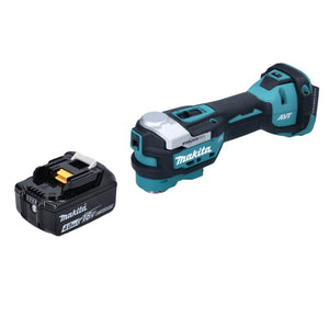Makita DTM52M1 Outil multifonctions sans fil Starlock Max Brushless 18V + 1x Batterie 4,0Ah - sans chargeur