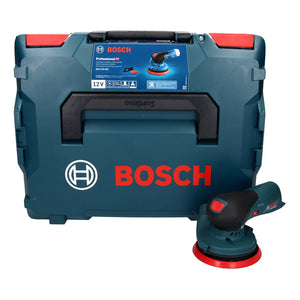Bosch GEX 12V-125 Professional Ponceuse excentrique sans fil 12 V 125 mm brushless + L-Boxx (0601372100) - sans batterie, sans chargeur