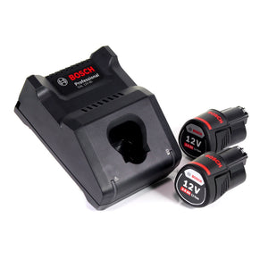Bosch Starter Setch Kit 12 V - 2x Batteries 3,0 Ah + Chargeur GAL 12V-40 ( 1600A019RD )