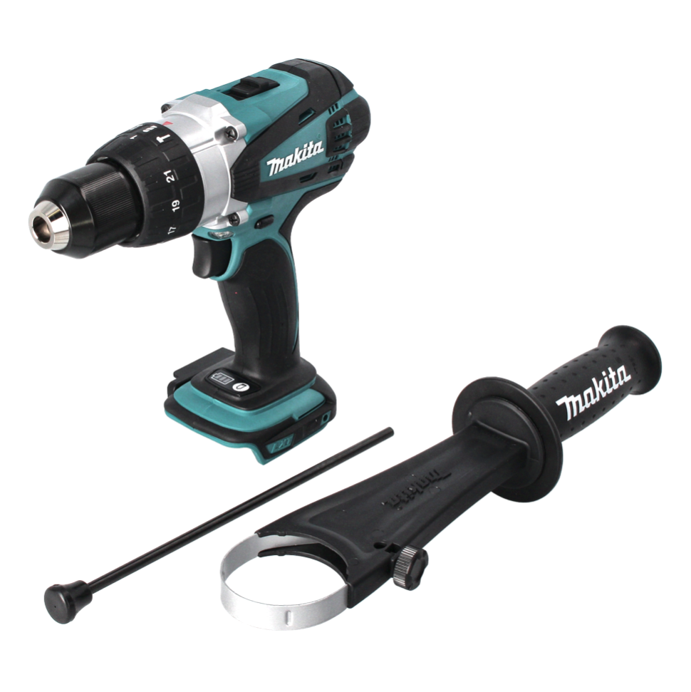 Makita DHP 458 Z Perceuse-visseuse à percussion sans fil 18 V 91 Nm Solo - sans batterie, sans chargeur