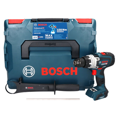 Bosch GSB 18V-150 C Professional Perceuse-visseuse à percussion sans fil 18 V 150 Nm ( 06019J5102 ) Biturbo Brushless + L-Boxx - sans batterie, sans chargeur