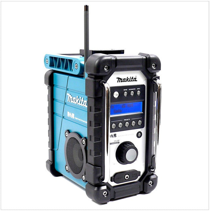 Makita DMR 104 Radio de chantier DAB Digital solo verte - sans batterie, sans chargeur