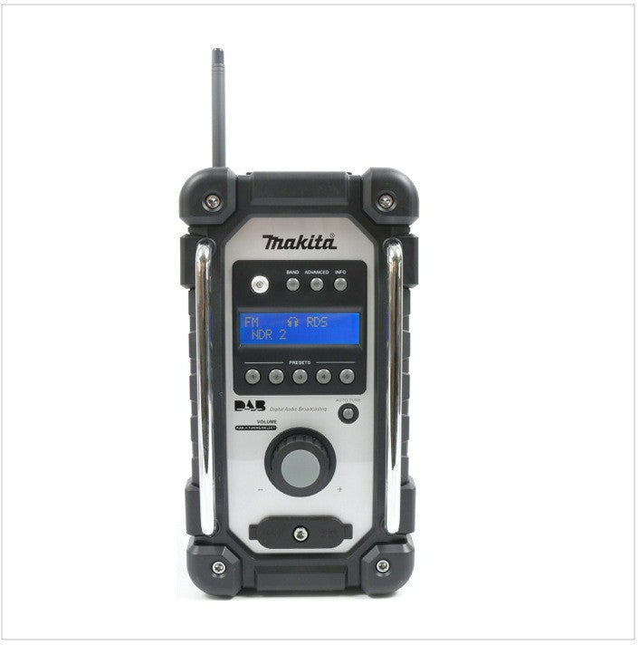 Makita DMR 104 Radio de chantier DAB Digital solo verte - sans batterie, sans chargeur