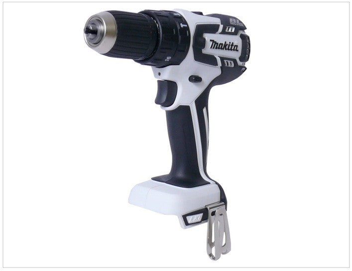 Makita DHP 459 blanc 18 V Li-Ion perceuse à percussion sans fil solo - uniquement l'appareil sans accessoires