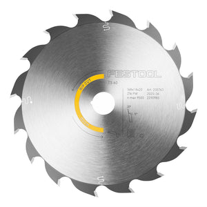 Festool lame circulaire Wood Rip Cut HW 168 x 1,8 x 20 PW16 ( 205763 ) pour TS 60 K, CSC-SYS 50