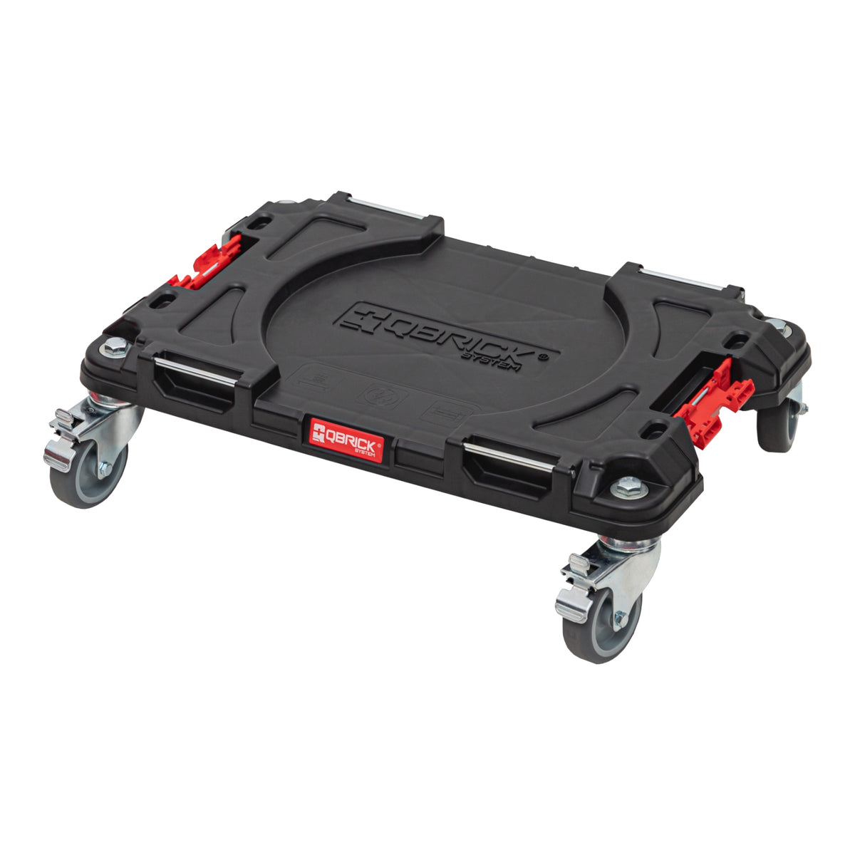 Toolbrothers RHINO L roulette de transport mobile ECO planche à roulettes avec roues pivotantes en métal et frein
