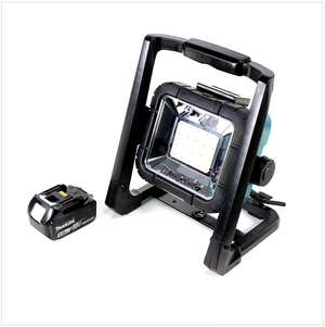 Makita DEADML / DML 805 Lampe de chantier LED 14,4 - 18 Volt / 230 Volt + 1x Batterie BL 1850 18V - 5 Ah Li-Ion