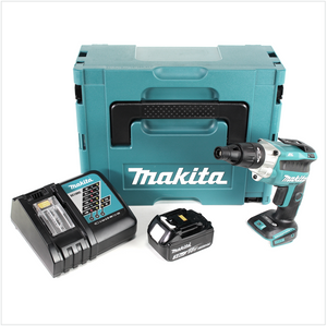 Makita DFS 251 RFJ 18 V Li-Ion Visseuses bardage Brushless + Coffret Makpac + 1x Batterie BL1830 3,0 Ah + Chargeur DC18RC