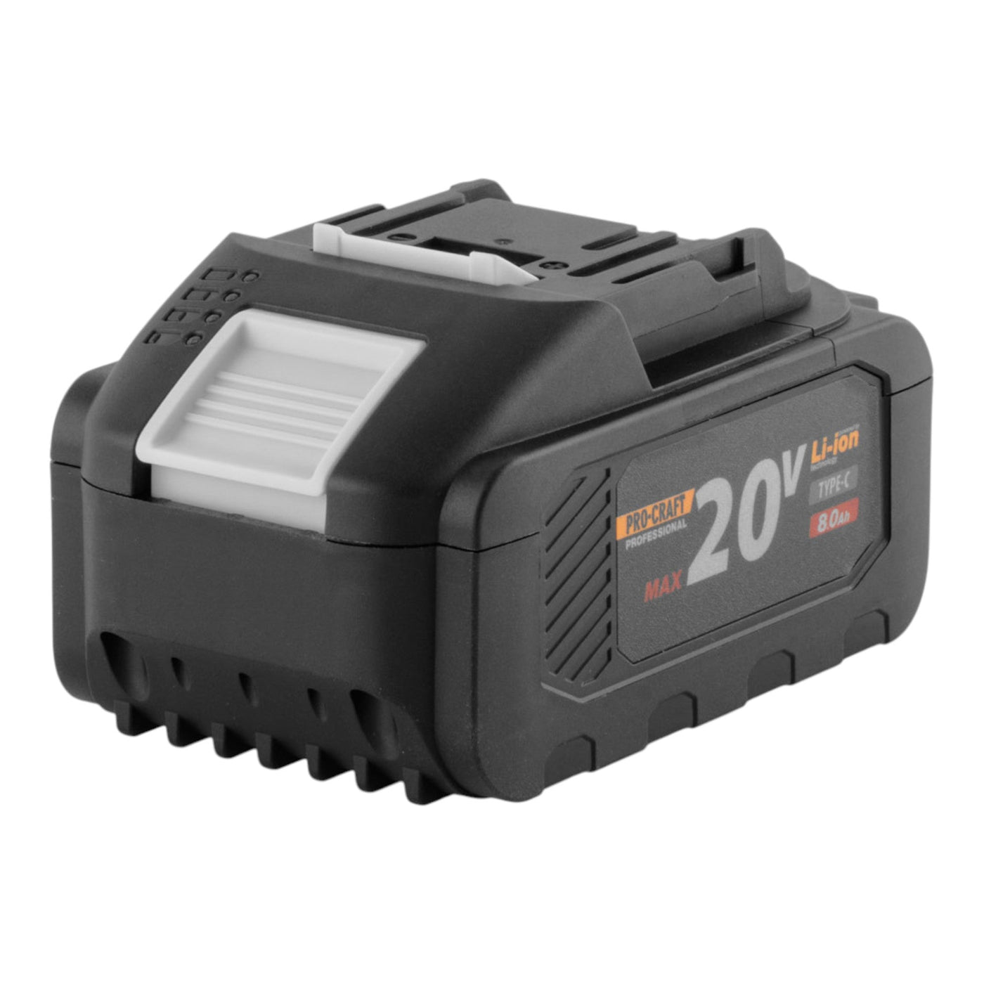 Procraft 20/8C Akku 20 V 8,0 Ah / 8000 mAh Li-ion mit Ladestandsanzeige
