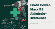 Metabo Gratis Aktion - ausgewählte Gartengeräte kaufen und Gratis PowerMaxx sichern!