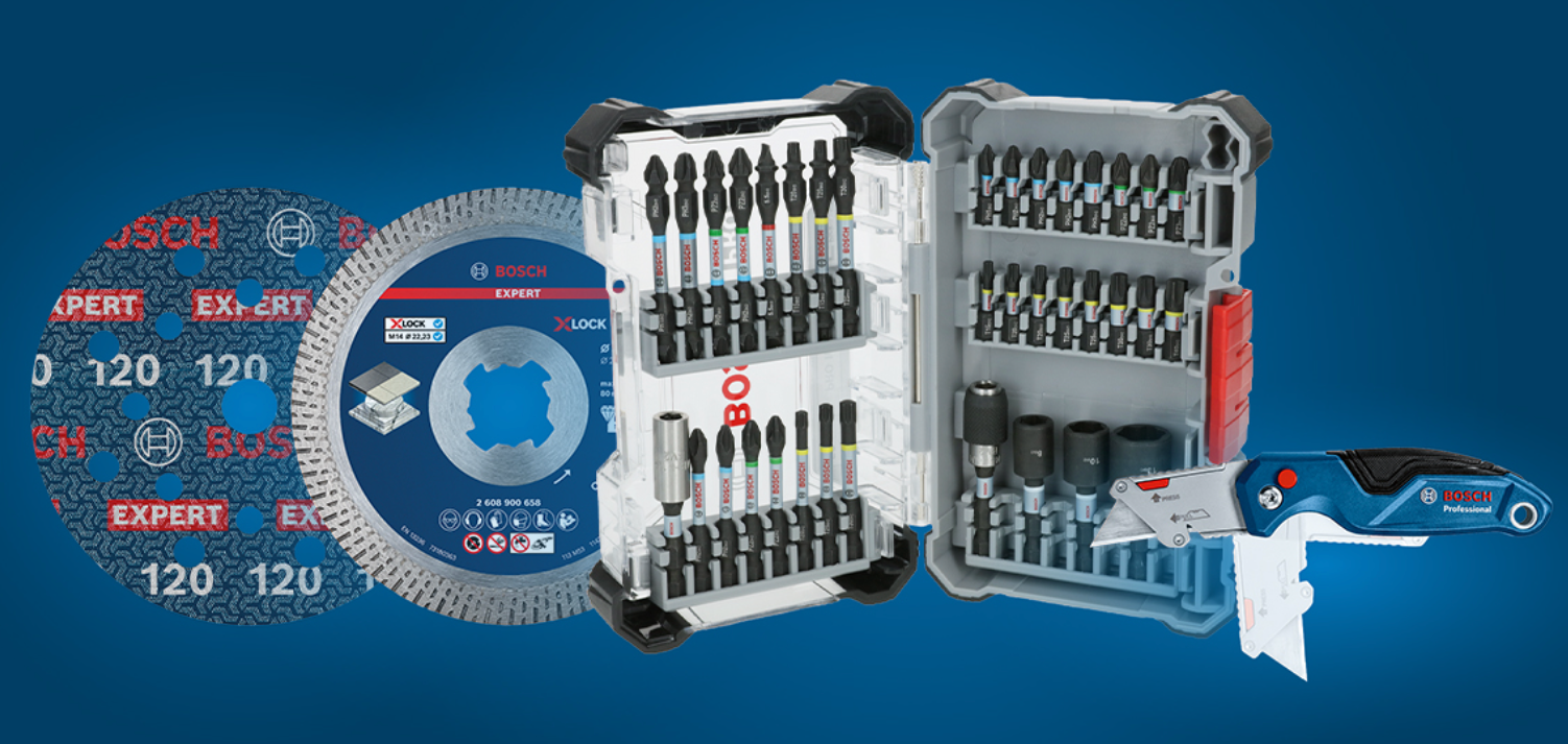 Bosch PRO Deals 2026 „Accessory“: Sets kaufen & Gratis-Zubehör als Prämie sichern