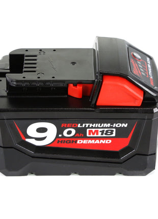 Milwaukee M18 B9 Akku 18 V / 9,0 Ah / 9000 mAh RED Li-Ion High Demand ( 4932451245 ) - Toolbrothers