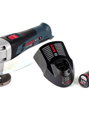 Bosch GSC 12 V-13 Akku Blechschere L-Boxx ready + 1x Akku 3,0Ah + Ladegerät - Toolbrothers