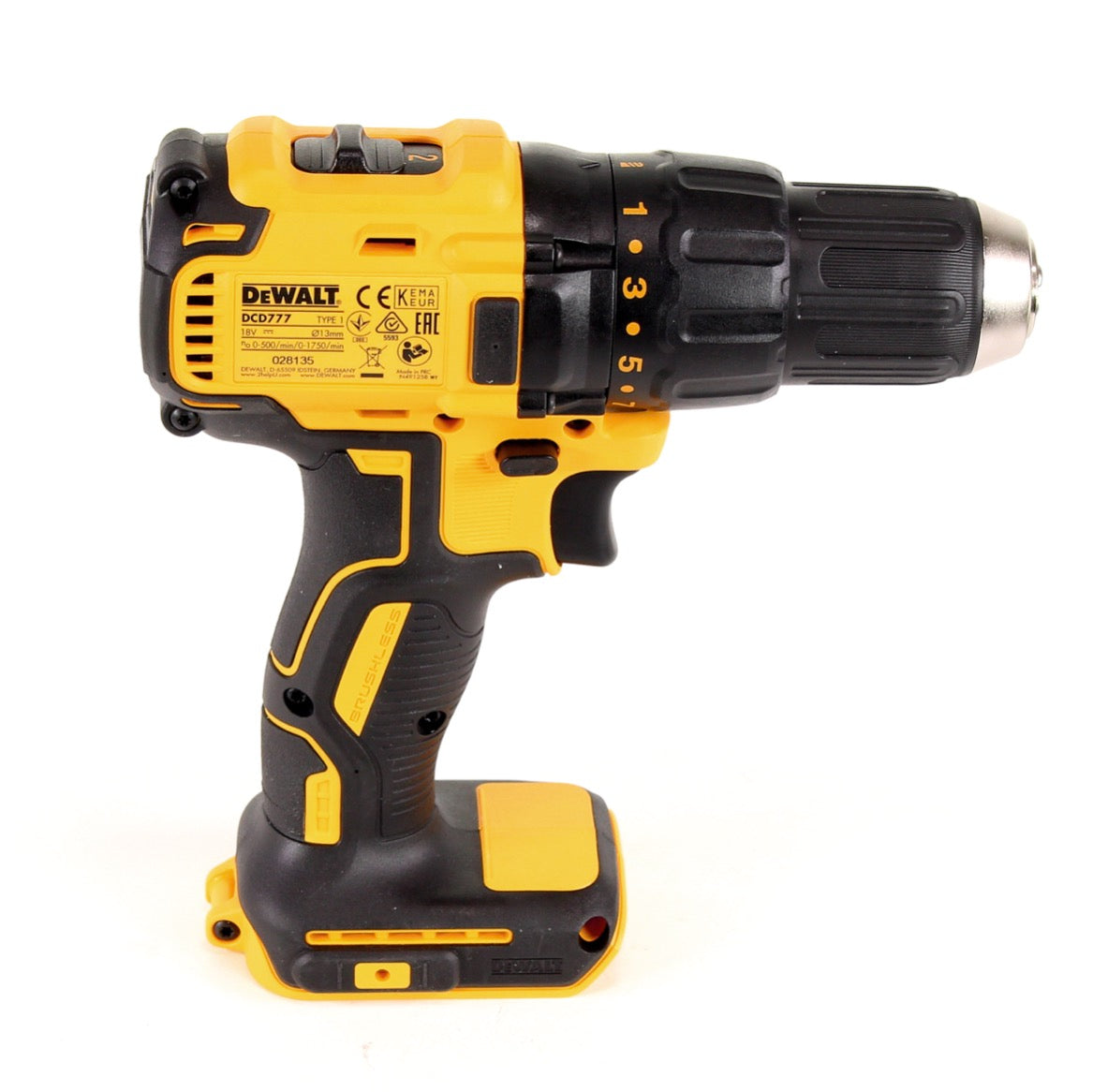 DeWalt DCD 777 NT Akku Bohrschrauber 18V 65Nm Solo im TSTAK II Werkzeugkoffer ohne Akku und Ladegeraet 4 - toolbrothers