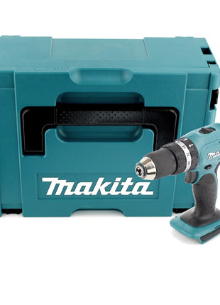 Makita DHP 453 ZJ Perceuse visseuse à percussion sans fil 18V 42Nm + Coffret Makpac - sans batterie - sans chargeur