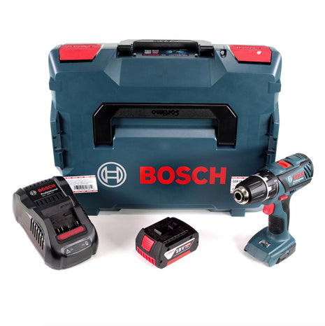 Bosch Professional GSR 18-2-Li Plus 18 V Akku Bohrschrauber in L-Boxx + 1x 6,0 Ah Akku + Schnellladegerät - Toolbrothers