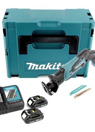 Makita DJR 183 RYJ Akku Reciprosäge 18V + 2x Akku 1,5Ah + Ladegerät + Makpac - Toolbrothers