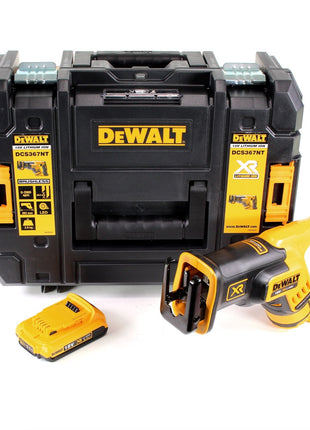 DeWalt DCS 367 NT Akku Reciprosäge Säbelsäge 18V Brushless + 1x Akku 2,0Ah + TSTAK - ohne Ladegerät - Toolbrothers