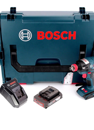 Bosch GDX 18 V-EC Professional 18 V  Akku Drehschlagschrauber in L-Boxx + 1x 2,0 Ah Akku + AL 1820 CV Ladegerät - Toolbrothers