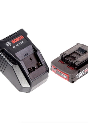 Bosch Akku Set mit 1 x GBA 2 Ah Akku und Ladegerät AL 1820 CV für 14,4 V - 18 V Li-Ion - Toolbrothers