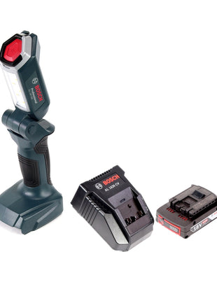 Bosch Professional GLI 18V-300 Akku Lampe + 1x GBA 18 V 2,0 Ah Akku + AL 1820 Ladegerät - Toolbrothers