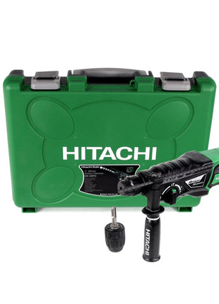 Hitachi DH 26 PC SDS Plus Bohrhammer Meißelhammer 830 W im Koffer + 13 mm Schnellspann Bohrfutter - Toolbrothers