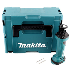 Makita DCO 180 ZJ Affleureuse plaque de plâtre 18V avec boîtier MAKPAC sans Batteire ni Chargeur