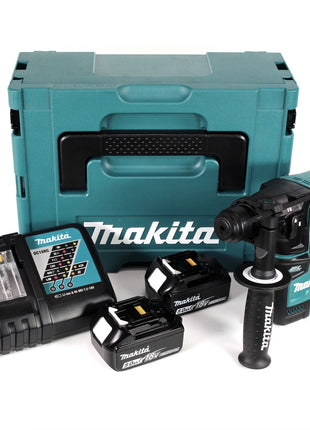 Makita DHR 171 RTJ Akku Bohrhammer Brushless SDS Plus 18V 1,2 J + 2x Akku 5,0Ah + Ladegerät + Makpac - Toolbrothers