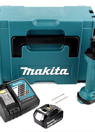 Makita DCO 180 RM1J Akku Rotationsschneider 18 V + 1x Akku 4,0Ah + Ladegerät + Makpac - Toolbrothers