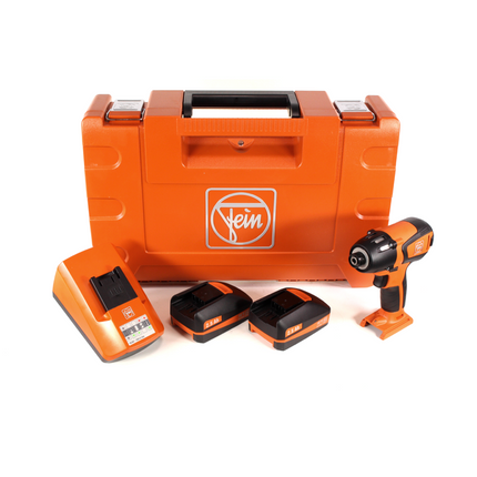 FEIN ASCD 18-200 W4C 18 V Li-Ion Brushless Akku Schlagschrauber + 2 x 2,5 Ah Akku + Ladegerät im Koffer - Toolbrothers