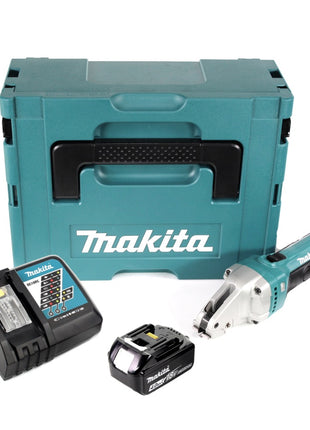 Makita DJS 101 RM1J Akku Blechschere 18V + 1x Akku 4,0Ah + Ladegerät + Makpac - Toolbrothers